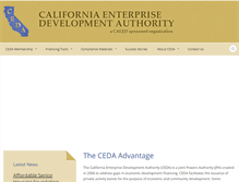 Tablet Screenshot of ceda.caled.org